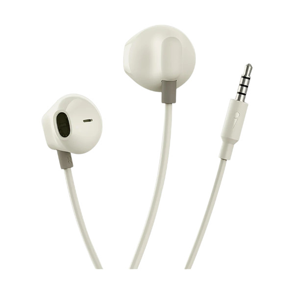 Oraimo Half In-Ear Wired Gold Earphone
