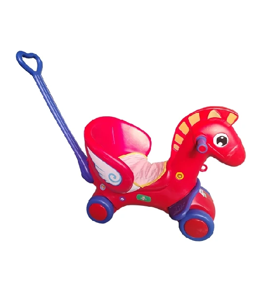 Marshall Horse - 2 in 1 - Red & Blue