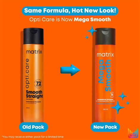 Matrix Mega Smooth Professional Shampoo 350ml (India)