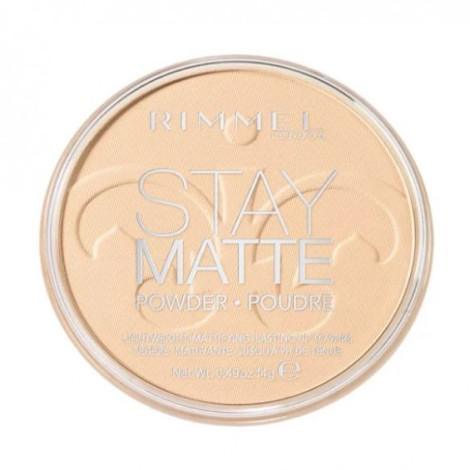 Rimmel Stay Matte Pressed Powder - 001 Transparent (France)