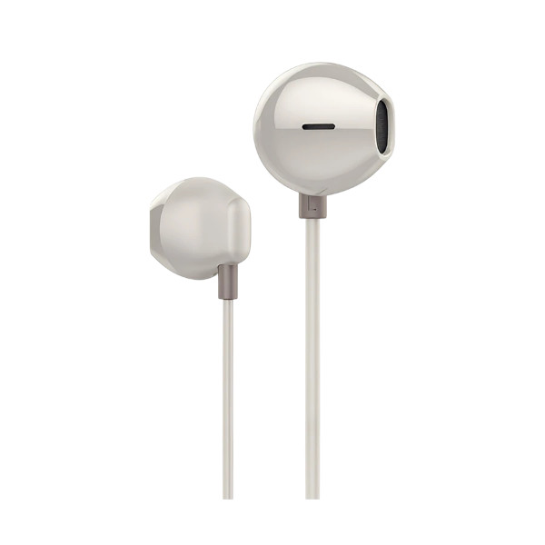 Oraimo Half In-Ear Wired Gold Earphone