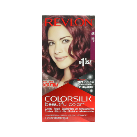 Revlon Colorsilk Beautiful Hair Color - 48 Burgundy (USA)