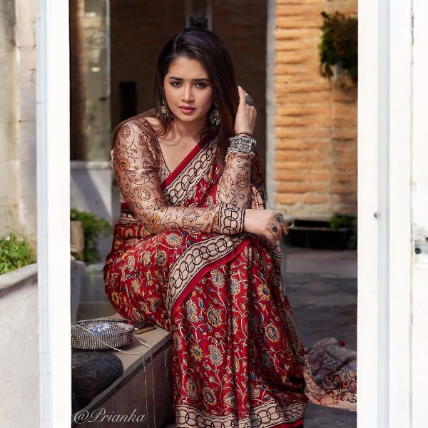 Premium Quality Modern Silk Saree