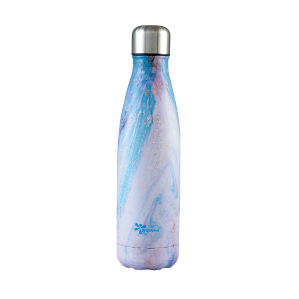 Thermo Water Bottle-Marble 500 ML
