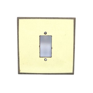 1 Hole Fiber Switch Board Off-White