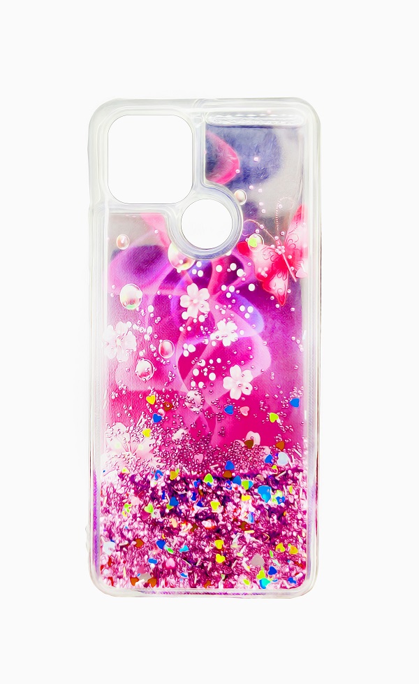 Oppo A15 3D Glitter Cover