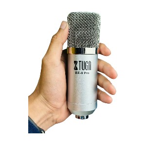 Xtuga BX-9 Pro Condenser Microphone – Silver