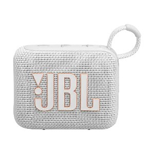 JBL GO 4 White Portable Bluetooth Speaker
