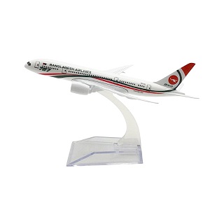 Bangladesh Airlines Boeing 787 Metal Aircraft – 16cm