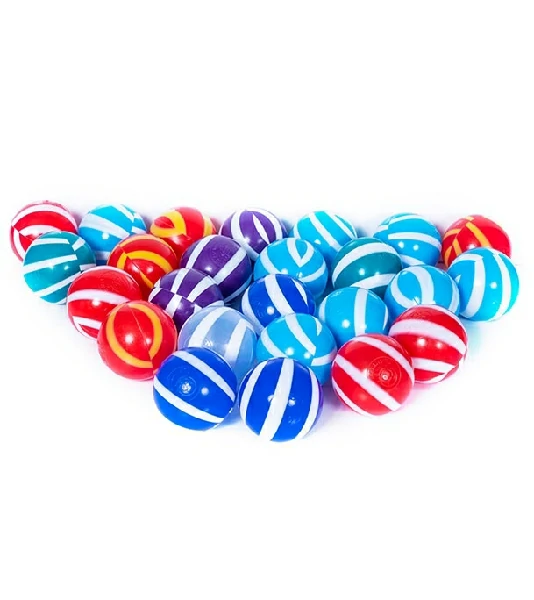 Double Colored Plastic Kids Ball 50 pcs