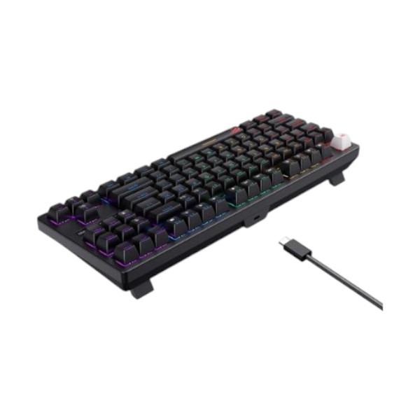 HAVIT KB892L BACKLIT 87 KEYS MECHANICAL GAMING KEYBOARD