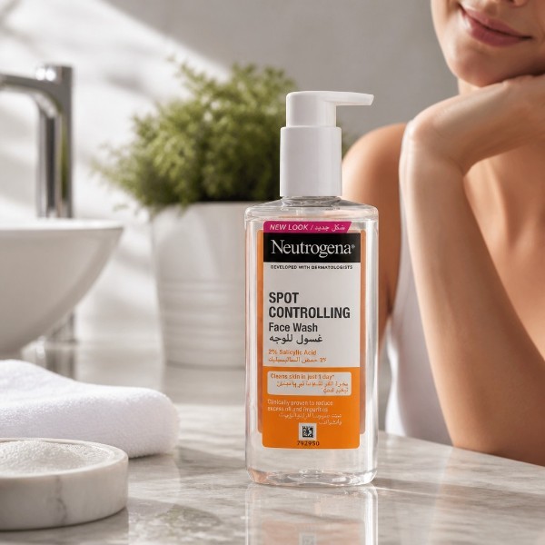 Neutrogena Spot Controlling Face Wash 200ml (Italy)