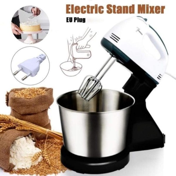 Scarlett 7-speed hand mixer with stainless steel bowl