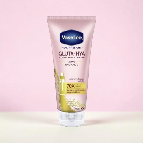 Vaseline Gluta-Hya Dewy Radiance Serum Burst Lotion 300ml (Thailand)