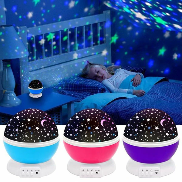 Star Master Rotating Night Light