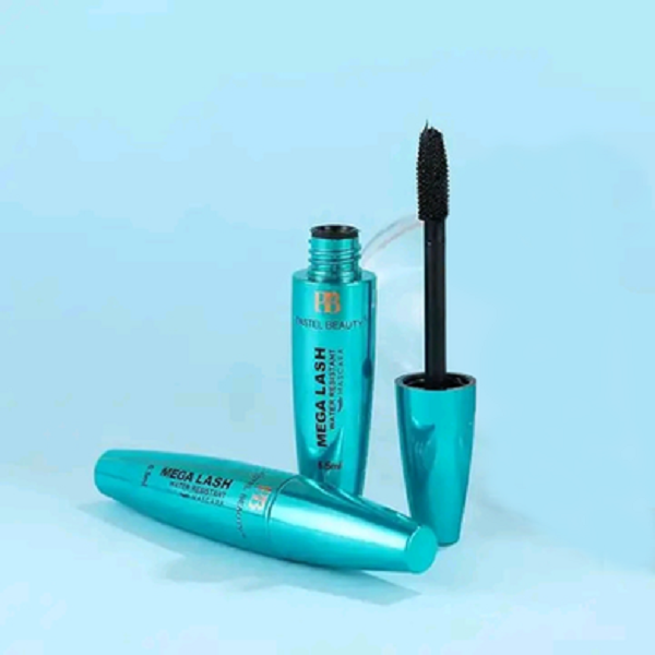 Pastel Beauty Mega Lash Water Resistant Mascara.