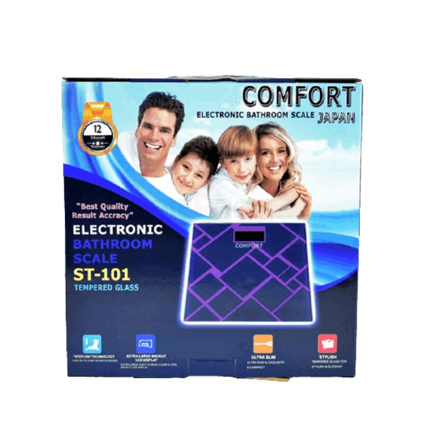 Personal Bathroom Scale / Digital Weight Machine / Body Fat Measuring Scale
