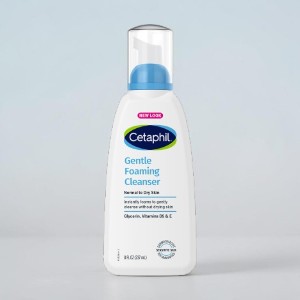 Cetaphil Gentle Foaming Cleanser Normal to Dry Sensitive Skin 237ml (Canada)