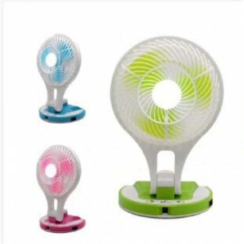 Mini Fan JR-5580 With Portable LED Light
