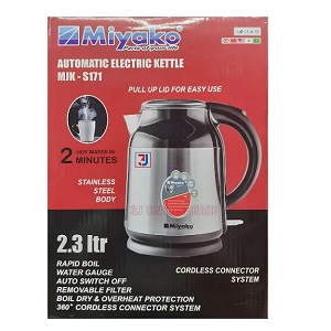 Miyako Automatic Electric Kettle 2.3 Liter MJK-S171