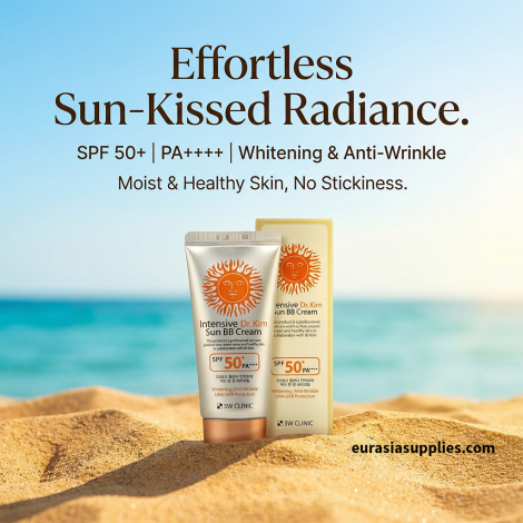 3W Clinic Intensive Dr.Kim Sun BB Cream SPF50+ PA++++ 50ml (Korea)