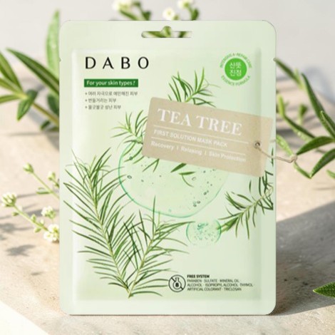 Dabo Tea Tree First Solution Mask Pack 23g (Korea)