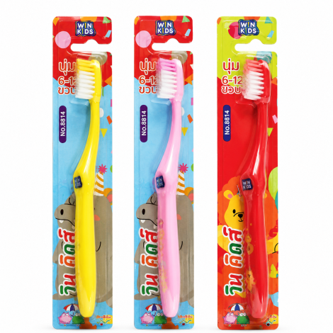 Win Kids Baby Toothbrush 6-12 Year (Thailand)