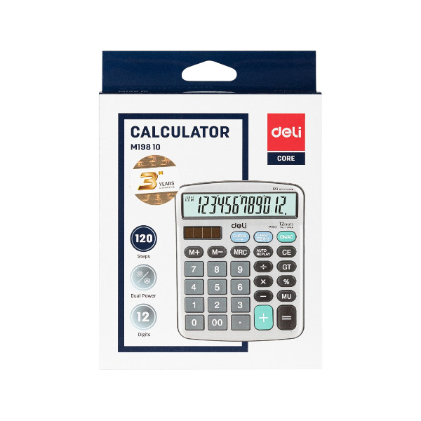 Deli EM19810 Desktop Calculator