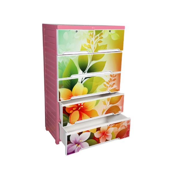 Elite Wardrobe HD-Double 5D-Dream Garden Pink-TEL