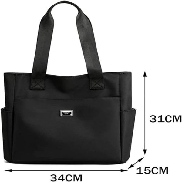 Fashion Shopping Bag (Black)