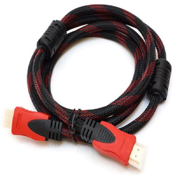 Hi Speed HDMI Cable 5M - Black and Red