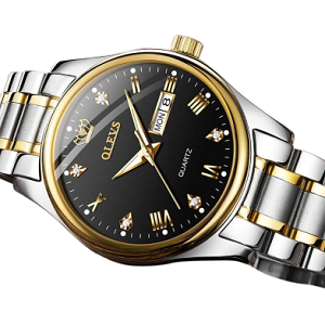 Olevs 5563 CHAIN WATCH –( Black Dial) For Men