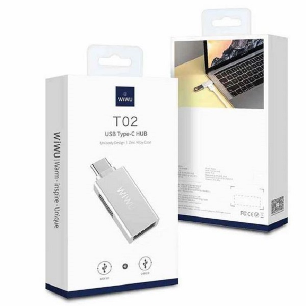 WiWU T02 USB Type-C HUB
