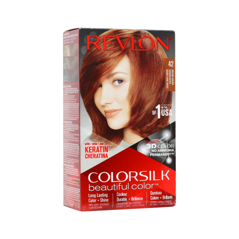 Revlon Colorsilk Beautiful Hair Color - 42 Medium Auburn (USA)