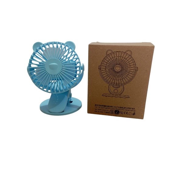 USB Table Fan Mini Wind Power Handheld Clip Fan Desktop Convenient Portable Student Cute Small Cooling Ventilador 360 Rotation