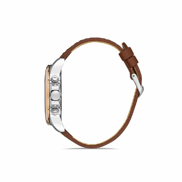 Santa Barbara Polo & Racquet Club Leather Belt Men’s Watch (SB.1.10400-2)
