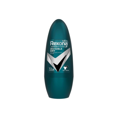Rexona Men Invisible Dry Roll On 45ml (Indonesia)