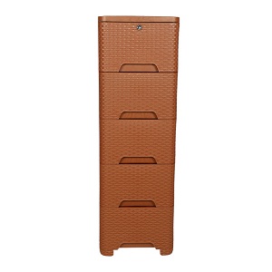 Caino Closet 5 Drawer Eagle Brown