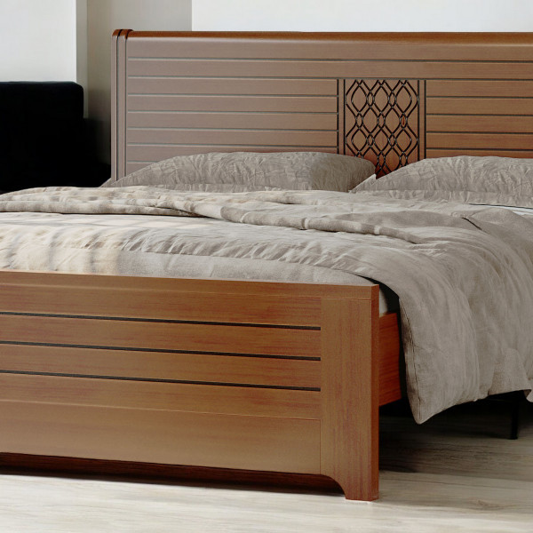 Sidon Wooden Double Bed