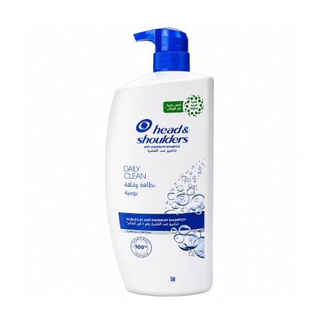 Head & Shoulders Daily Clean Anti-Dandruff Shampoo 1000ml (Saudi Arabia)