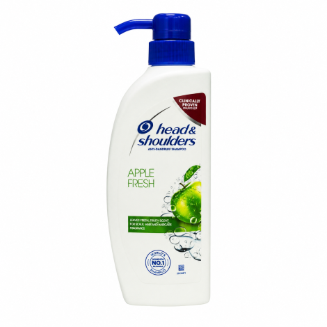 Head & Shoulders Apple Fresh Anti Dandruff Shampoo 370ml (Thailand)