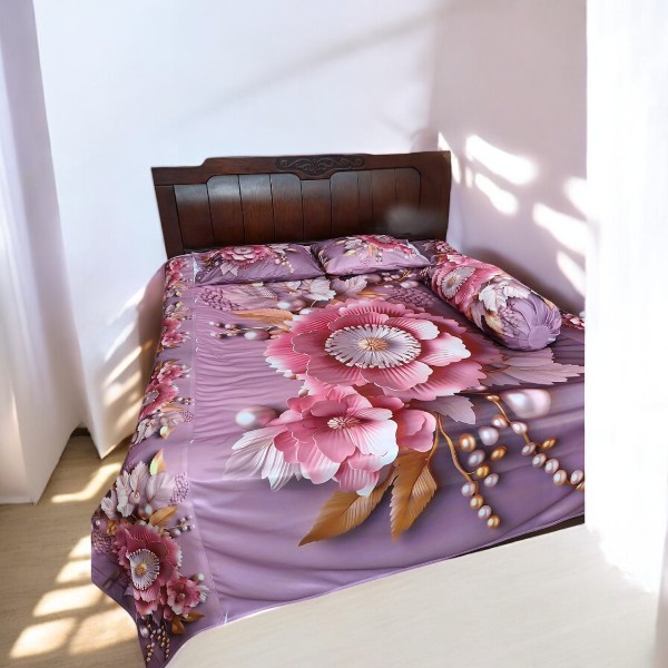 China Premium 3D Design Bed Sheet