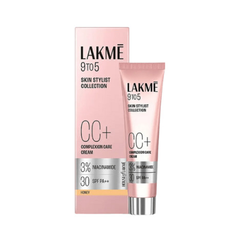 Lakme 9To5 Skin Stylist Collection 3% Niacinamide 30 SPF PA++ CC Cream - 02 Honey (India)