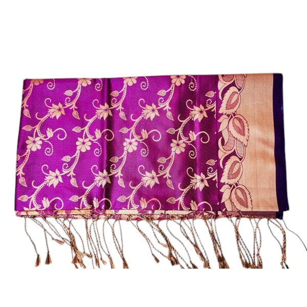 Soft silk katan sharee
