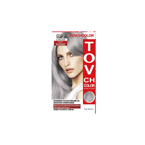 Tovch Hair color 30ml*2 - 9.2 Ash Gray (China)
