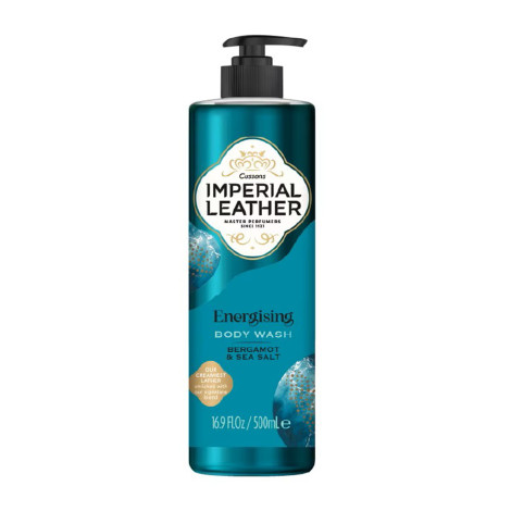 Imperial Leather Energising Body Wash Bergamot & Sea Salt 500ml (Indonesia)