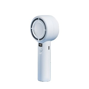 Plextone F2 5 Gear Handheld Fan With Display – White