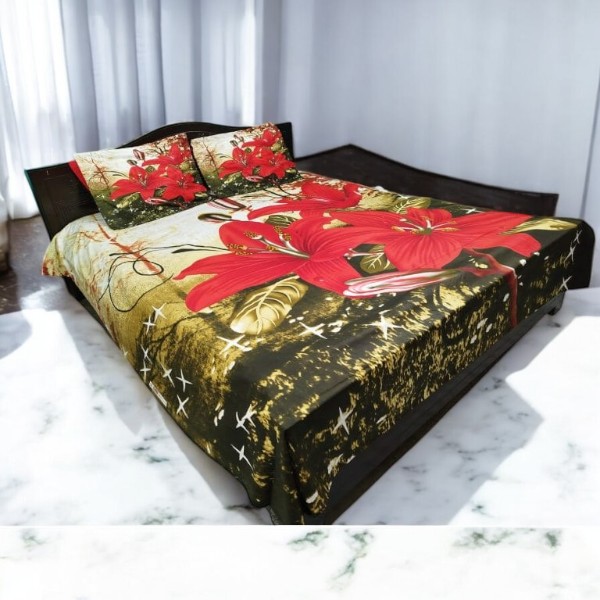 Exclusive 100% Cotton Bed Sheet 7.5 feet by 8 feet