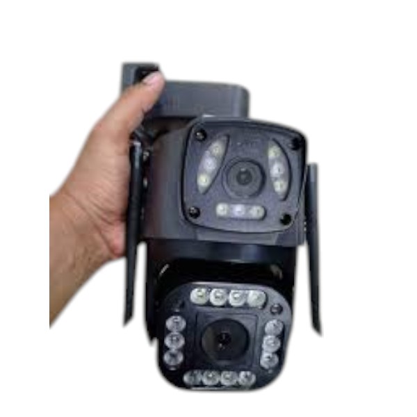 Speed-X IP Camera Wifi Wireless 2mp + 2mp HD Dual Lens PTZ + Still CCTV Surveillance Outdoor Wifi Camera