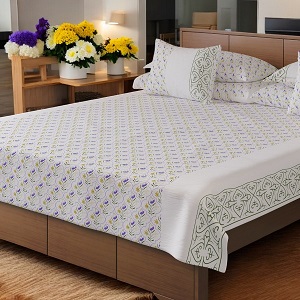 Regal Bed Sheet-306 (Salvia)